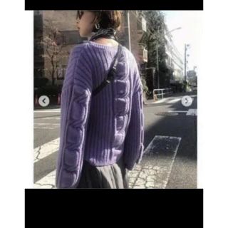 アメリヴィンテージ(Ameri VINTAGE)のアメリヴィンテージ CHAIN LINE KNIT(ニット/セーター)