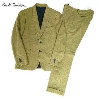 ポールスミス スーツ セットアップスーツ(メンズ)（グリーン・カーキ 