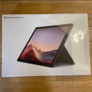 マイクロソフト(Microsoft)の【新品未開封】surface pro7 PUV00027 ブラック(タブレット)