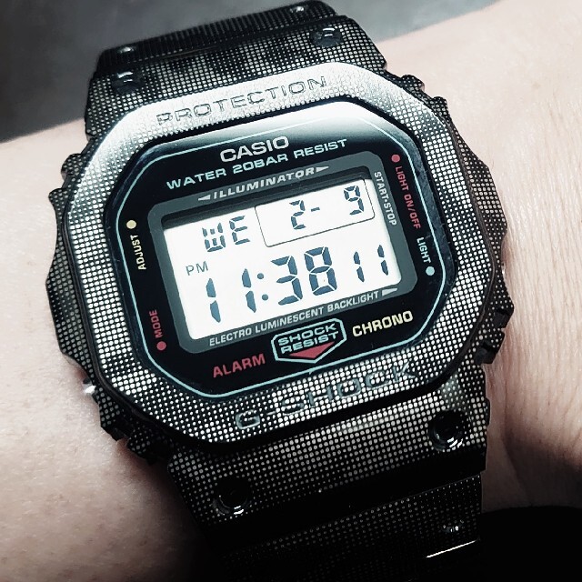 カシオジーショック CACIO G-SHOCK DW-5600CMBフルメタル