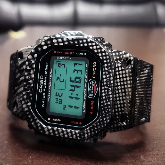 カシオジーショック CACIO G-SHOCK DW-5600CMBフルメタル