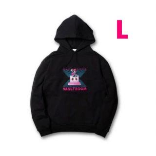 vaultroom × Selly Hoodie 黒　パーカー　Lサイズ