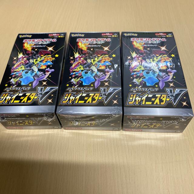 ポケモンカード　シャイニースターv  BOX シュリンク付き