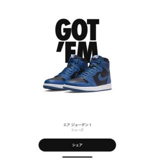 ナイキ(NIKE)のAIR JORDAN1 エアジョーダン1 NIKE 27.5cm(スニーカー)