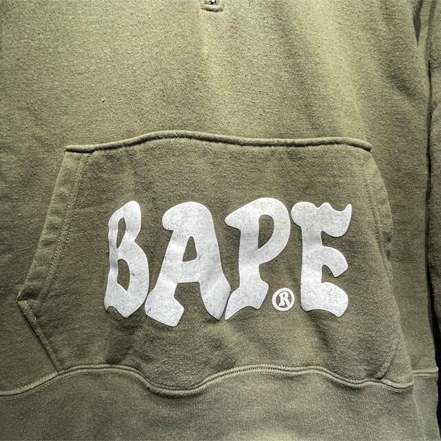 A BATHING APE(アベイシングエイプ)のA BATHING APE ア・ベイシングエイプ スウェットパーカー  XS メンズのトップス(パーカー)の商品写真