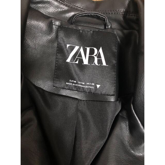 ZARA(ザラ)のZARA ライダースジャケット　美品　 レディースのジャケット/アウター(ライダースジャケット)の商品写真