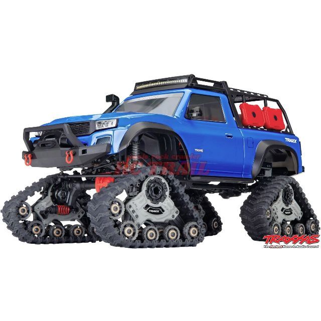 トラクサス　1/10　TRX4　 TRAXX　RTR　LEDライト付　ブルー エンタメ/ホビーのおもちゃ/ぬいぐるみ(ホビーラジコン)の商品写真