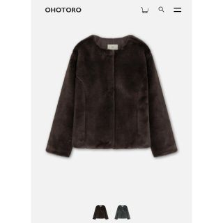 オオトロ(OHOTORO)のOHOTORO ファーコート(毛皮/ファーコート)