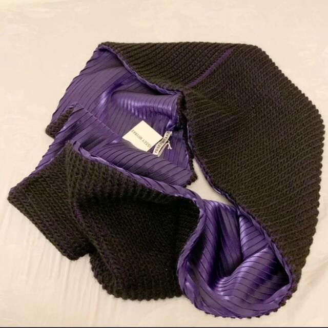 新品未使用☆ISSEY MIYAKE☆プリーツ マフラー ストール