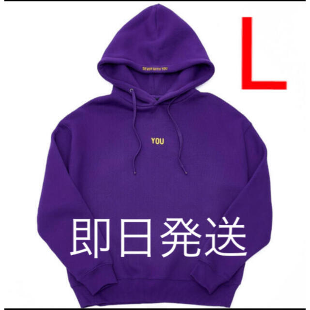 送料込 即日発送 Lサイズ BTS JIMIN WITH YOU HOODY