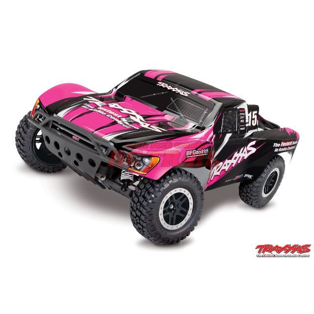 トラクサス　スラッシュ2WD　1/10 ショートコーストラック　RTR（ピンク）