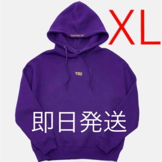 ボウダンショウネンダン(防弾少年団(BTS))の送料込 即日発送 XLサイズ BTS JIMIN WITH YOU HOODY(パーカー)