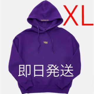 ボウダンショウネンダン(防弾少年団(BTS))の送料込 即日発送 XLサイズ BTS JIMIN WITH YOU HOODY(パーカー)