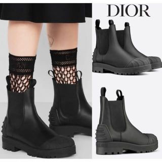 クリスチャンディオール(Christian Dior)のかなりお得!! ディオール DIOR 即完売サイドゴアブーツ 37.5 (ブーツ)