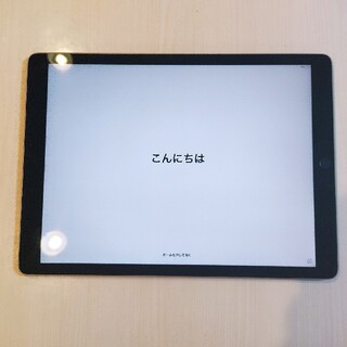 アイパッド(iPad)の【美品】iPad Pro 12.9インチ グレイ 64GB/Retina(タブレット)