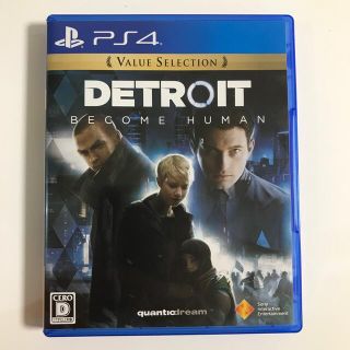 プレイステーション4(PlayStation4)のDetroit： Become Human(家庭用ゲームソフト)