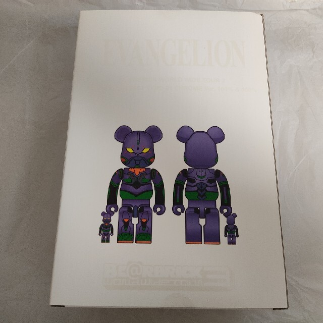 BE@RBRICK エヴァンゲリオン初号機 CHROME 100％ & 400%その他