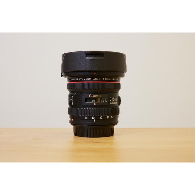 Canon(キヤノン)のEF8-15mm F4L Fisheye USM フィッシュアイ Canon  スマホ/家電/カメラのカメラ(レンズ(ズーム))の商品写真