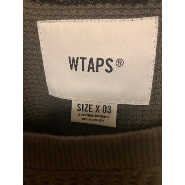 W)taps(ダブルタップス)の【美品】WTAPS 20AW WAFFLE LS 202ATDT-CSM23 メンズのトップス(スウェット)の商品写真