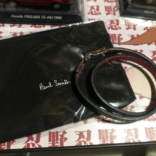 ポールスミス(Paul Smith)の美品！ ポール・スミス レザーブレスレット(ブレスレット)