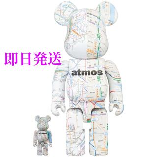 メディコムトイ(MEDICOM TOY)の【新品未開封】BE@RBRICK atmos SUBWAY (その他)