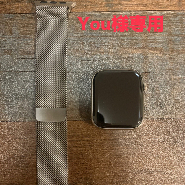 You様専用】AppleWatchSeries 5セルラー44mm ステンレス 【破格値下げ