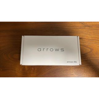 フジツウ(富士通)の【新品未開封】arrows we ホワイト(スマートフォン本体)