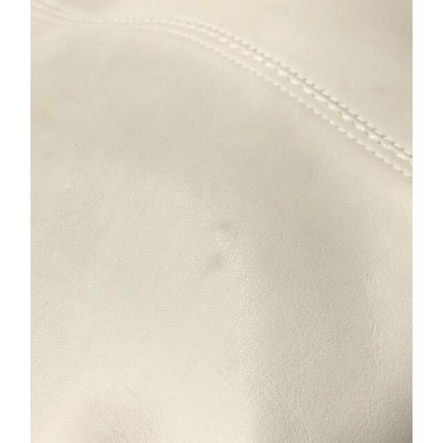 コーチ COACH レザーショルダーバッグ ホワイト レディース 5