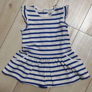 プチバトー(PETIT BATEAU)のプチバトー☆ワンピース74cm(ワンピース)