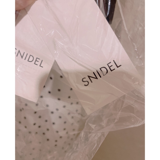 SNIDEL(スナイデル)のsnidel♡フリルニットドッキングワンピース レディースのワンピース(ロングワンピース/マキシワンピース)の商品写真