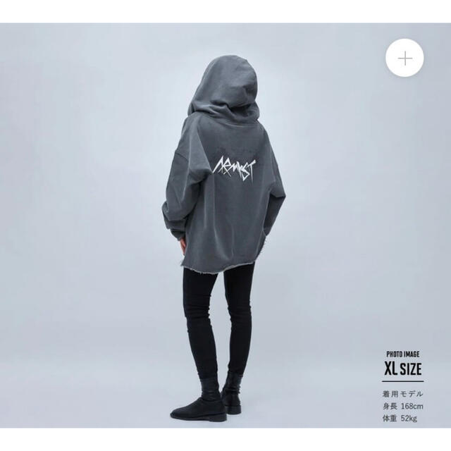 【１次販売分】JUNG KOOK ARMYST ZIP-UP HOODY 黒/M