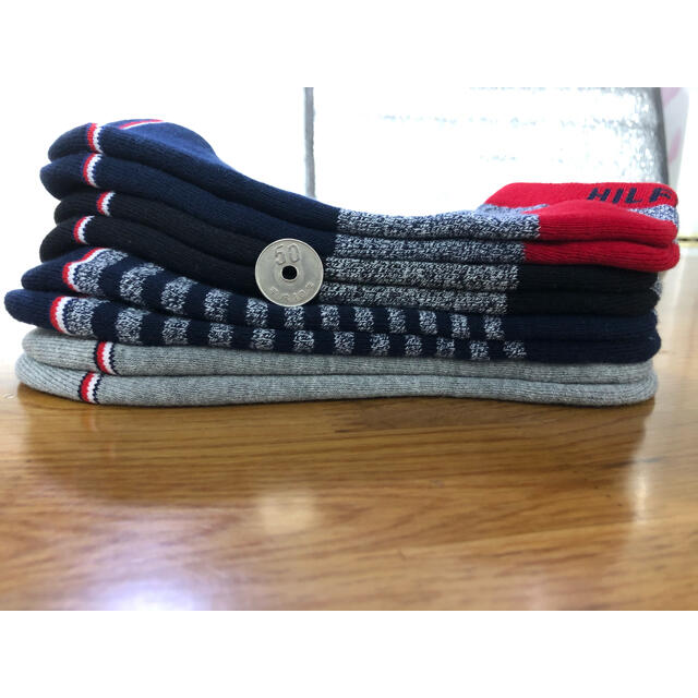 TOMMY HILFIGER(トミーヒルフィガー)の新品トミーヒルフィガーTOMMY HILFIGERレディース4足セット511 レディースのレッグウェア(ソックス)の商品写真