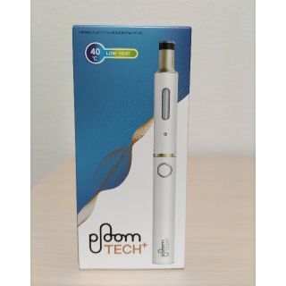 プルームテック(PloomTECH)のプルームテックプラススターターキットホワイト新品未使用(タバコグッズ)