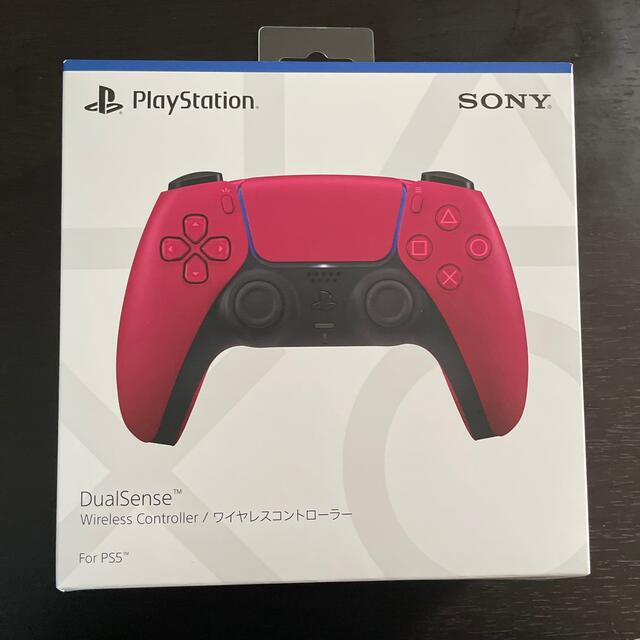 PlayStation(プレイステーション)のps5コントローラー　赤 エンタメ/ホビーのゲームソフト/ゲーム機本体(その他)の商品写真