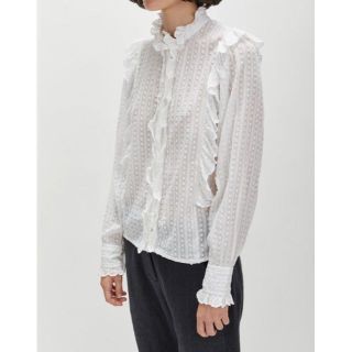 ISABEL MARANT ETOILE 2019AWフリルブラウス