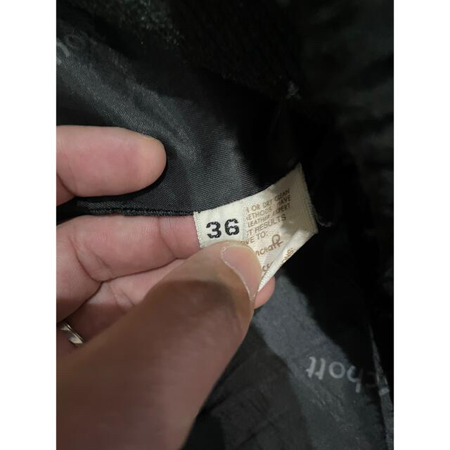 schott(ショット)のschott 立襟 シングルライダース レザー 革 641 36  メンズのジャケット/アウター(ライダースジャケット)の商品写真