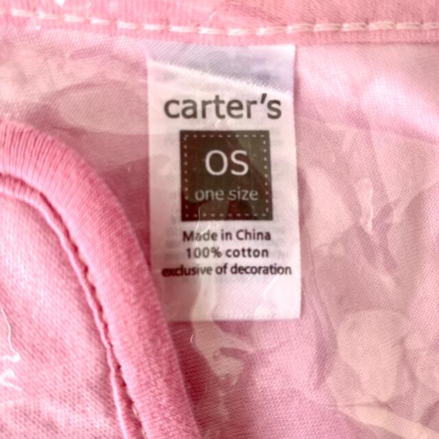 carter's(カーターズ)のカーターズ Carter’s ベビースタイ よだれ掛け 女の子 新品 出産祝い キッズ/ベビー/マタニティのこども用ファッション小物(ベビースタイ/よだれかけ)の商品写真