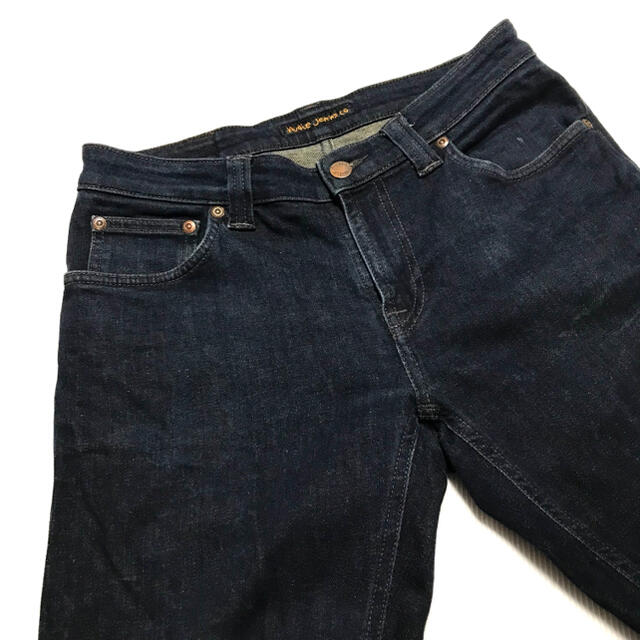 Nudie Jeans(ヌーディジーンズ)のNudie ヌーディー SKINNY LIN ストレッチ サイズ30 約75cm メンズのパンツ(デニム/ジーンズ)の商品写真