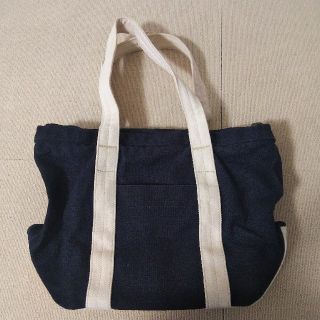 ムジルシリョウヒン(MUJI (無印良品))の無印良品キャンバストートバッグ黒(トートバッグ)