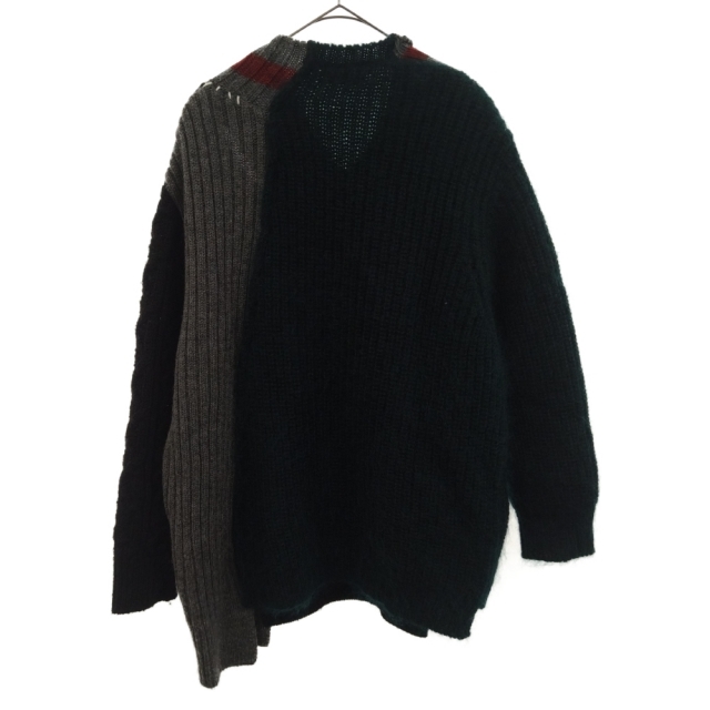 kolor - kolor カラー 20AW VOLUME WOOL KID MOHAIR V CRAZY KNIT
