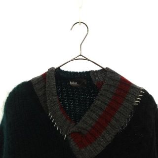 kolor カラー 20AW VOLUME WOOL KID MOHAIR V CRAZY KNIT 20WCM-NO1301