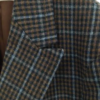 kolor - kolor カラー 21AW CHECK DOUBLE BREASTED TAILORED JACKET