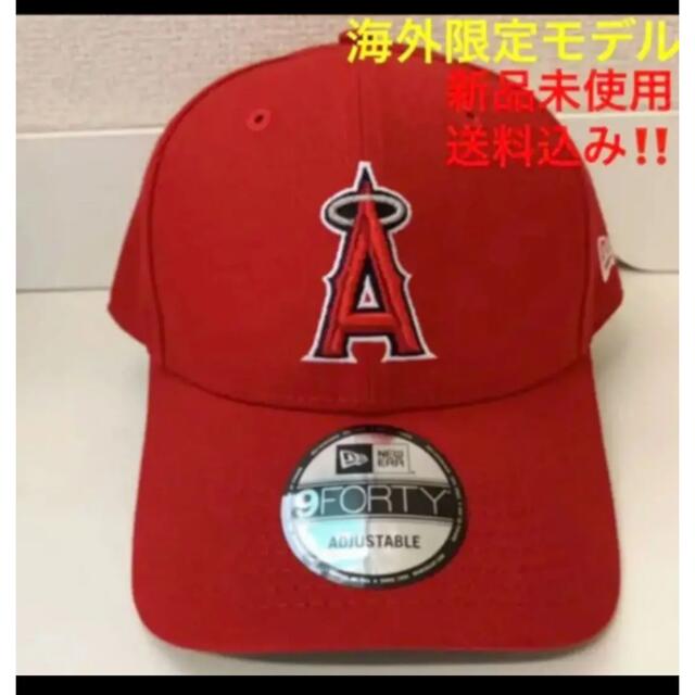 NEW ERA - エンゼルス 大谷翔平 キャップ 赤 ニューエラ 海外限定