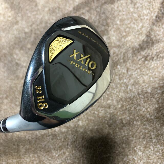 DUNLOP(ダンロップ)の値引き中！XXIO PRIME  ユーティリティ#8 32度 スポーツ/アウトドアのゴルフ(クラブ)の商品写真