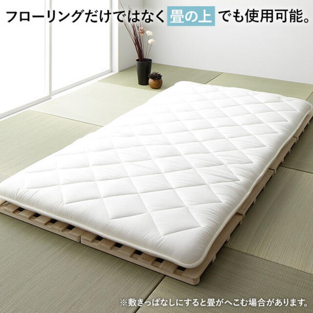 すのこベッド　ダブルサイズ インテリア/住まい/日用品のベッド/マットレス(すのこベッド)の商品写真