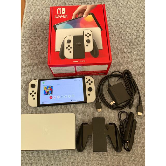 超爆安 Nintendo NintendoSwitch有機ELモデルホワイト動作品 - Switch