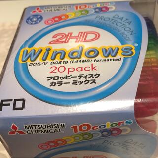 ミツビシ(三菱)の3.5型　フロッピーディスク　2HD 38枚(PC周辺機器)