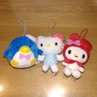 サンリオ(サンリオ)の【未使用品】サンリオミニぬいぐるみセット(ぬいぐるみ)