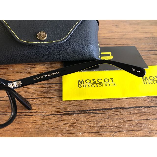 MOSCOT LEMTOSH / モスコット レムトッシュ 46 BLACK メンズのファッション小物(サングラス/メガネ)の商品写真