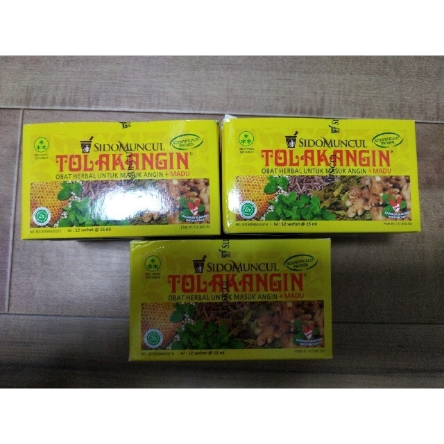 Tolak Angin トラックアンギン バリ島　風邪　3箱 食品/飲料/酒の健康食品(その他)の商品写真